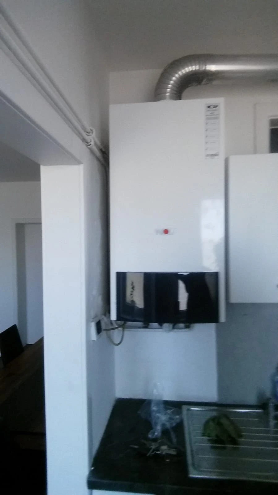 Moderne Gasbrennwertanlage